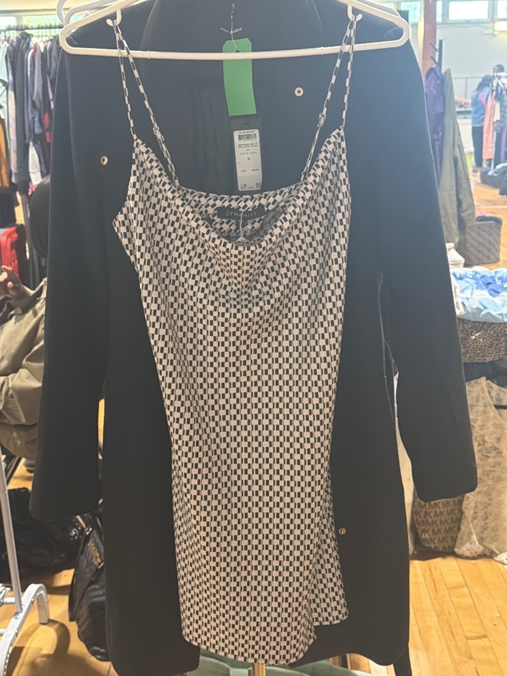Dynamite abstract mini dress